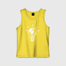 Детская майка Ты свет мира