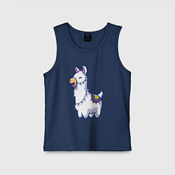 Детская майка Весёлая альпака