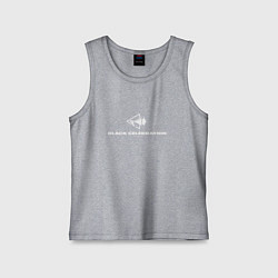 Майка детская хлопок Depeche Mode - Black Celebration logos, цвет: меланж