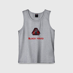 Майка детская хлопок Command & Conquer: Чёрные братья, цвет: меланж