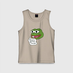 Детская майка Pepe feels good man