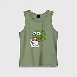 Детская майка Pepe feels good man