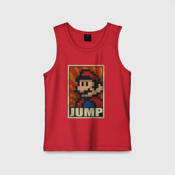 Детская майка Jump Mario