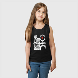 Майка детская хлопок Einstrzende Neubauten - Logo, цвет: черный — фото 2