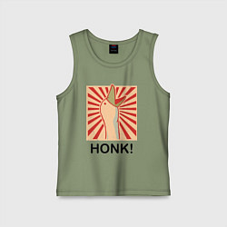 Детская майка Гусь honk