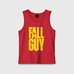 Детская майка The fall guy logo