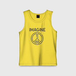 Детская майка Peace imagine