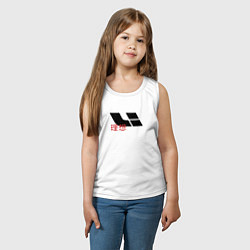 Майка детская хлопок Lixiang - auto, цвет: белый — фото 2