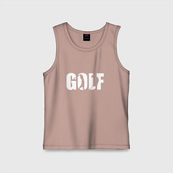 Детская майка Гольф арт