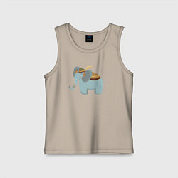 Детская майка Cute elephant