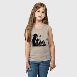 Майка детская хлопок Команда Семь смертных грехов, цвет: миндальный — фото 2