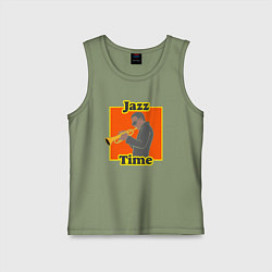 Детская майка Время джаза