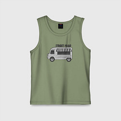 Детская майка Street food