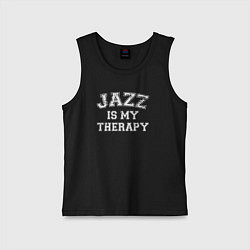 Детская майка Джаз моя терапия
