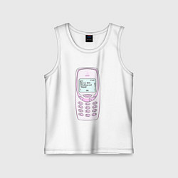 Детская майка Error 404 nokia