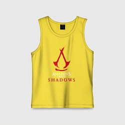 Детская майка Assassins creed shadows logo