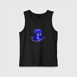 Детская майка Tardis ink