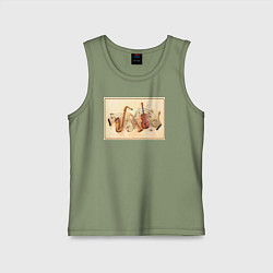 Детская майка Музыка нас связала