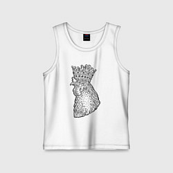 Детская майка Петух король