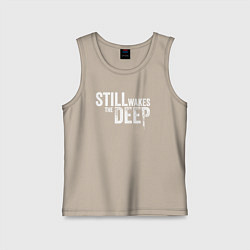 Детская майка Still wakes the deep logo