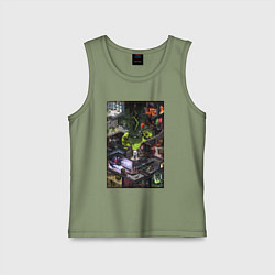 Детская майка Half life 1 - levels and bosses