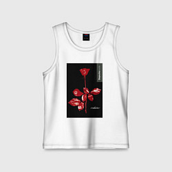 Детская майка Depeche mode rose