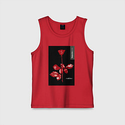 Детская майка Depeche mode rose