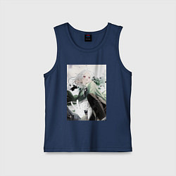 Детская майка Реинкарнация безработного Сильфиетта арт