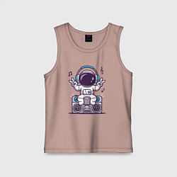 Детская майка Music spaceman