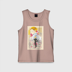 Детская майка Магическая битва Кэнто Нанами офисный рабочий