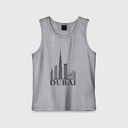 Детская майка Dubai city style