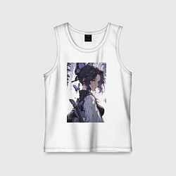 Детская майка Клинок, рассекающий демонов Синобу Котё бабочка