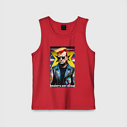 Детская майка Trumps not dead - ai punk art