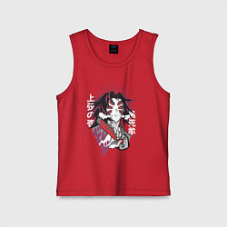 Детская майка Клинок рассекающий демонов 1 Высшая Луна Кокушибо