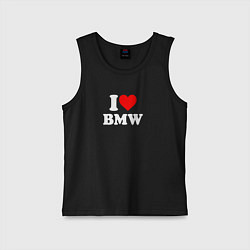 Детская майка I love my BMW