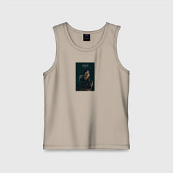 Майка детская хлопок Suga Butter, цвет: миндальный