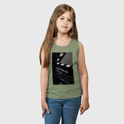 Майка детская хлопок Режиссёрская хлопушка, цвет: авокадо — фото 2