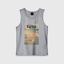 Детская майка Karina облака