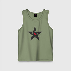 Детская майка Black star USSR