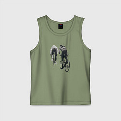 Детская майка Велосипедисты