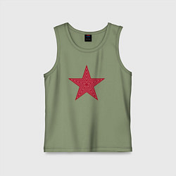 Детская майка USSR red star