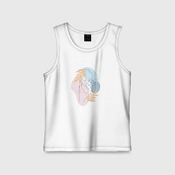 Детская майка Арт младенец в руках мамы