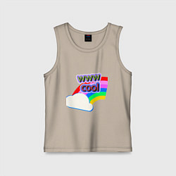 Детская майка Rainbow Vibes