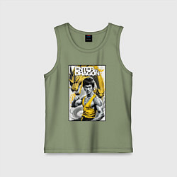 Детская майка Выход дракона - Брюс Ли