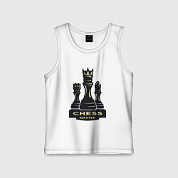 Детская майка Chess master
