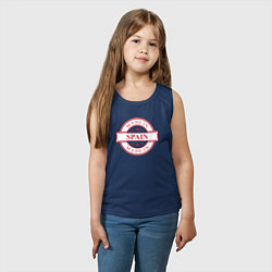 Майка детская хлопок Сделано в Испании, цвет: тёмно-синий — фото 2