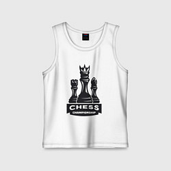 Детская майка Chess championship
