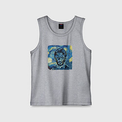 Детская майка Профессор на картине Ван Гога