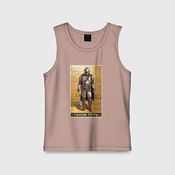 Детская майка Мандалорец - Дин Джарин