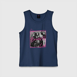 Майка детская хлопок The Breakfast Club 80s movie, цвет: тёмно-синий